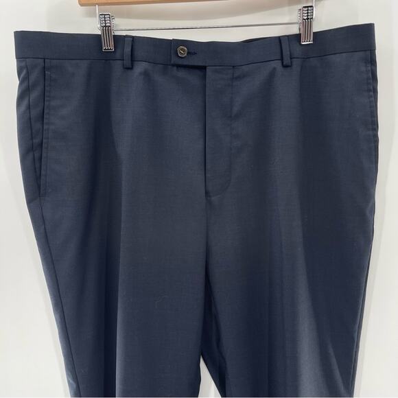 Ted Baker Wool “No Ordinary Joe” 2Pc. Suit Set Navy Blue 46 Long Waist 40 - Picture 14 of 16